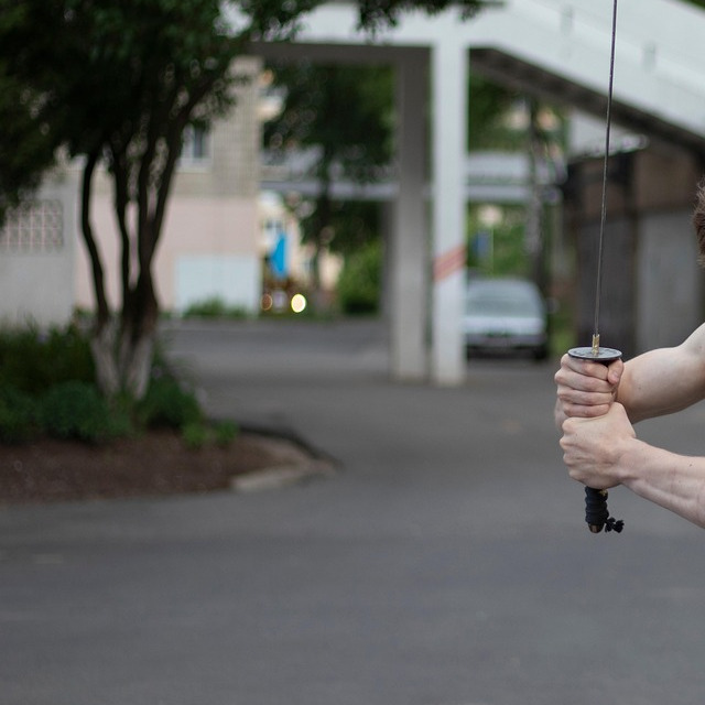 samurai katana swords warrior green