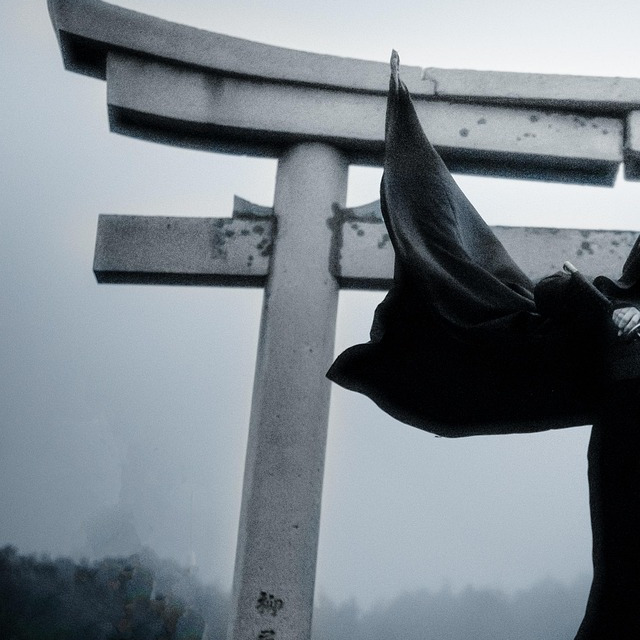 samurai katana swords warrior green